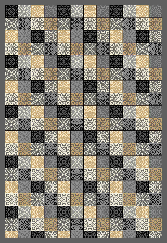 گلیم طرح شایان دودی